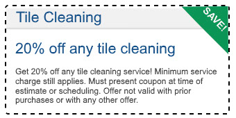 tile cleaning coupon Bakersfield and Kern County